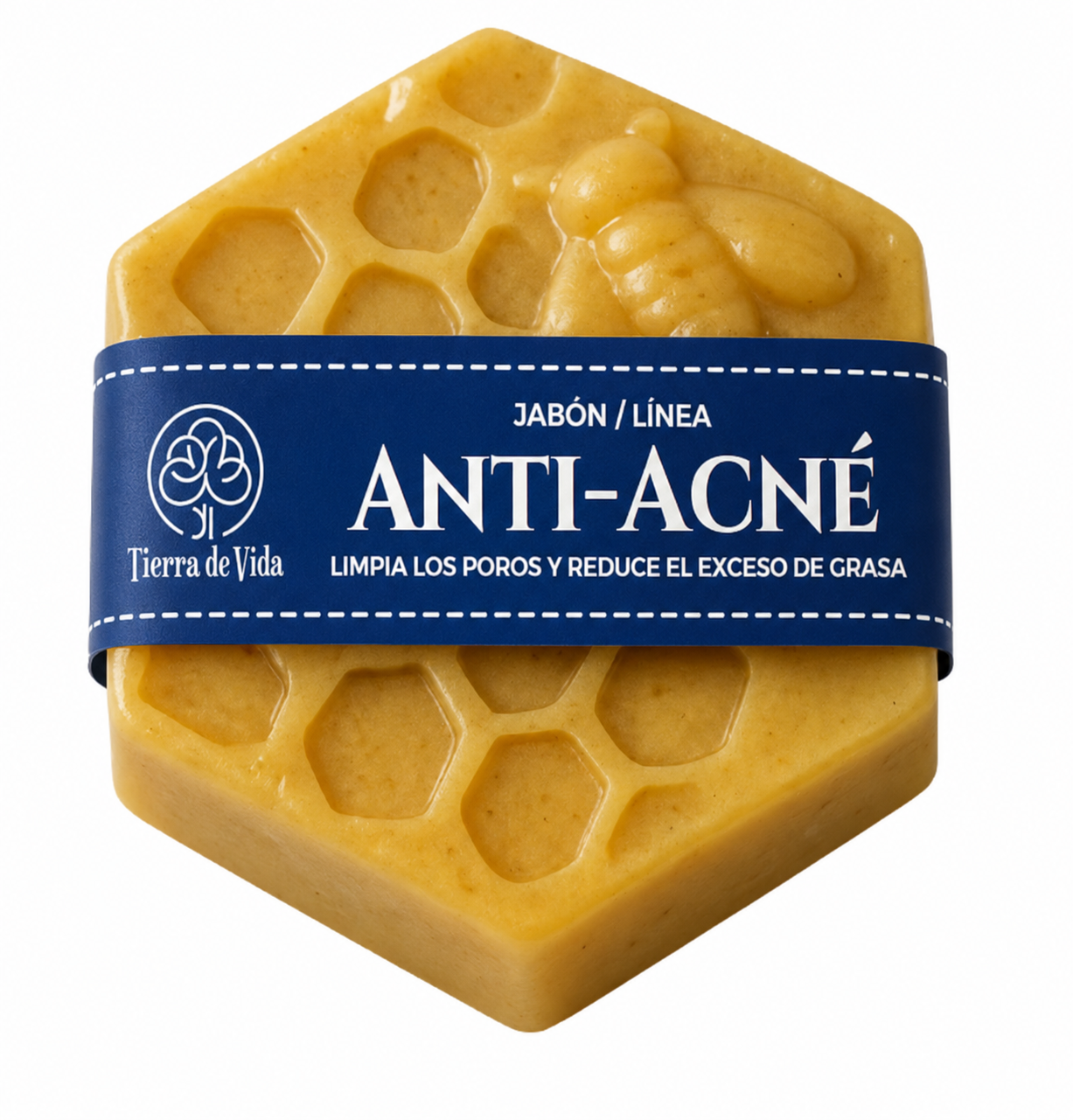 Jabón Anti Acné - Barros y Espinillas Piel Grasa Terapéutico