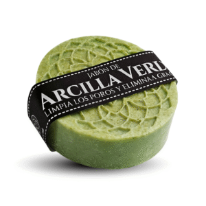 Jabón De Arcilla Verde Limpieza Profunda Para Piel Grasosa