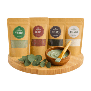 Kit de 4 Arcillas y Barros 250g c/u