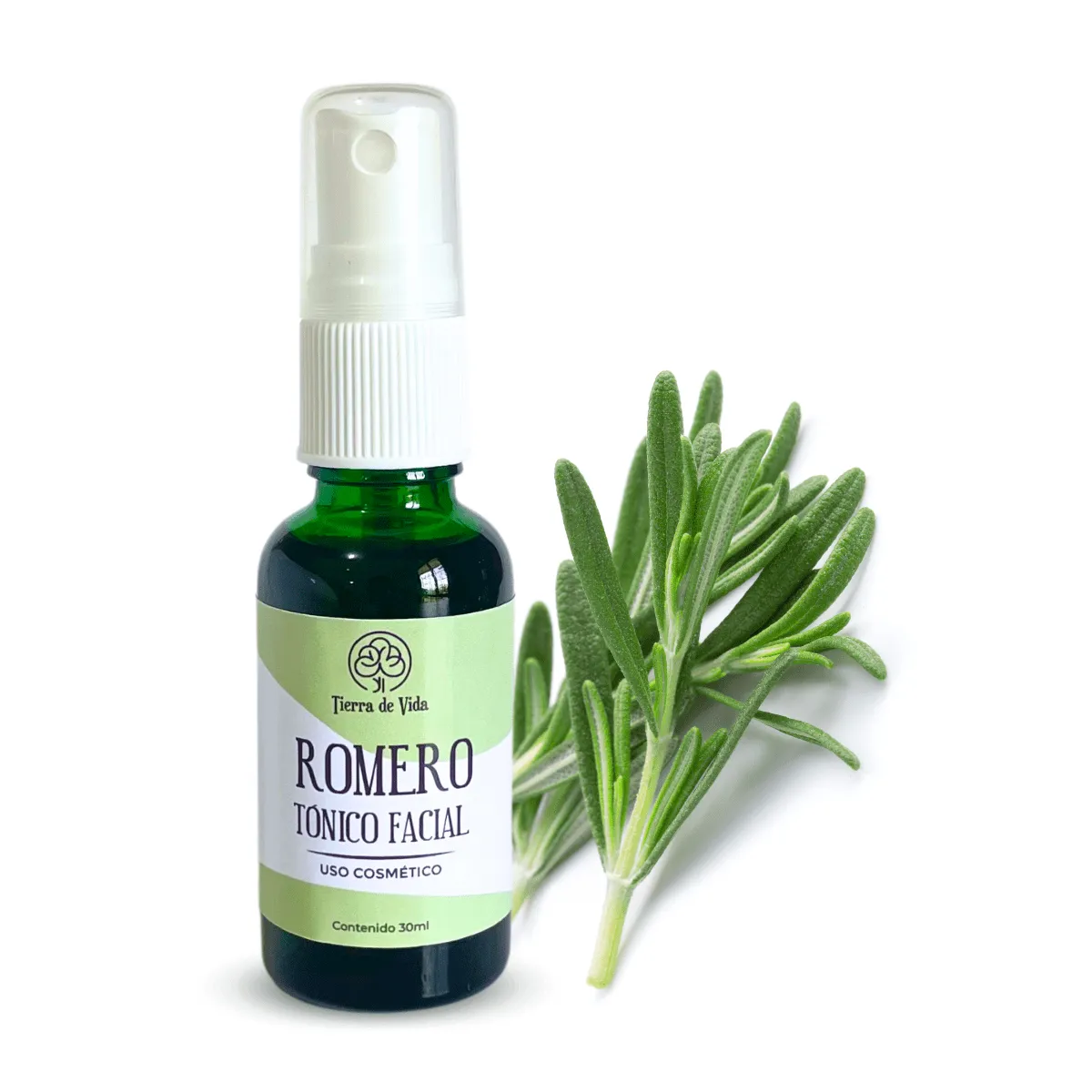 Romero Tónico Facial 30ml Tonifica Y Rejuvenece Tu Piel - Imagen 3