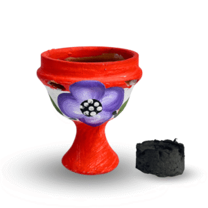 Copalero de Barro -Color Naranja