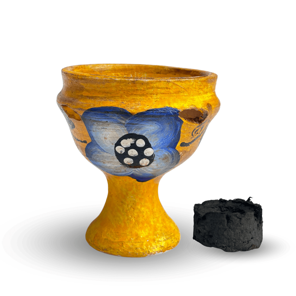 Copalero de Barro - Color Amarillo