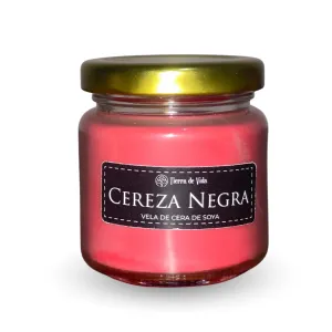 Vela Aromática de Cereza Negra 100g