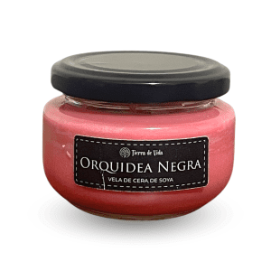 Vela Aromática de Orquídea Negra 100g