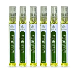 6 Agua Florida Loción Spray 10ml - Llévala A Cualquier Parte