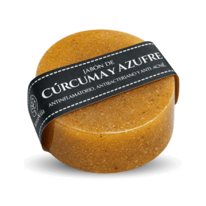 Jabón De Cúrcuma y Azufre Piel Radiante