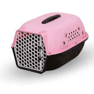 Transportadora de Viaje para Mascotas - Rosa con Negro