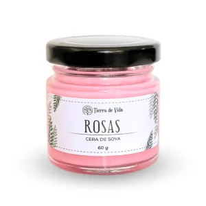Veladora Aromática de Rosas 60g