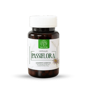 Passiflora - 100 Cápsulas Calmantes y Relajantes