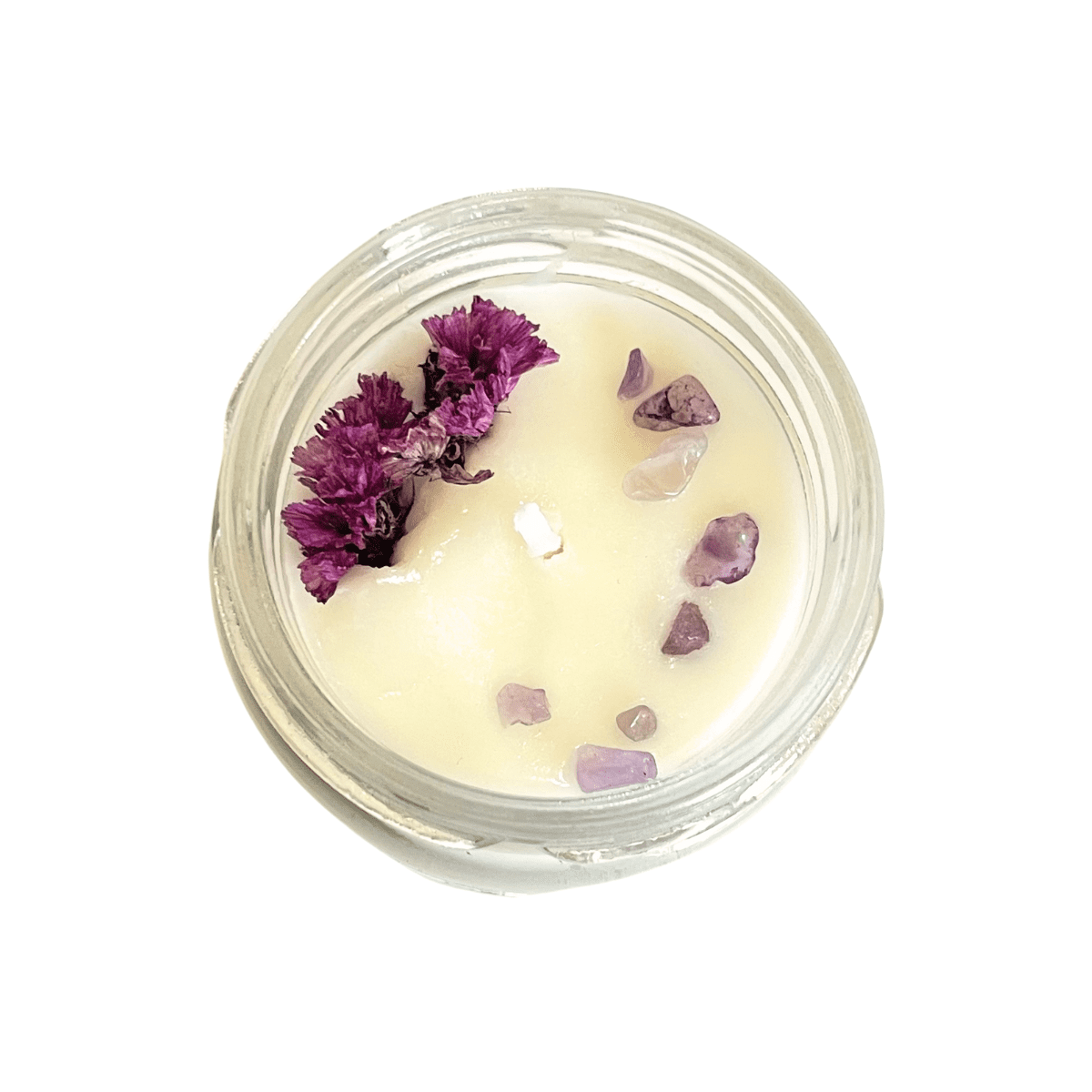 Vela Aromática de Lavanda - Frasco 100g - Imagen 2