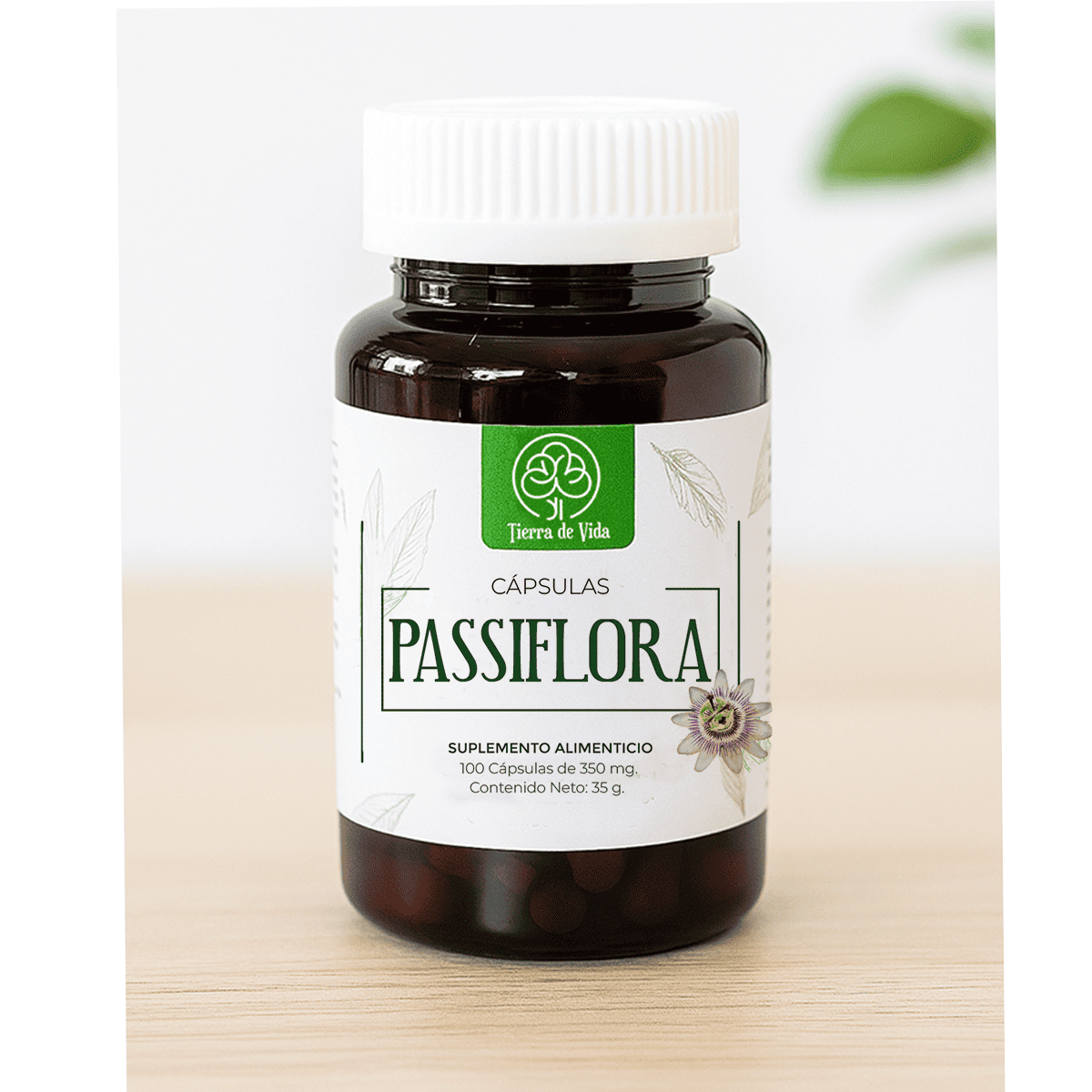 Passiflora - 100 Cápsulas Calmantes y Relajantes - Imagen 3
