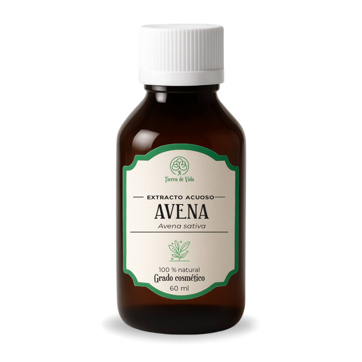 Avena - Extracto Acuoso 60ml - Uso Cosmético (Incluye Ficha Técnica)