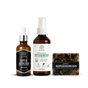 Kit contra la Hiperhidrosis - Spray, Jabón y Microdosis