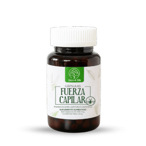 Fuerza Capilar - 100 Cápsulas - Fortalece el cabello desde la raíz