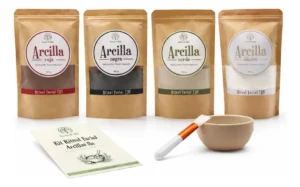 Kit Facial Arcillas 4 Colores - Ritual Spa + Bowl y Aplicador