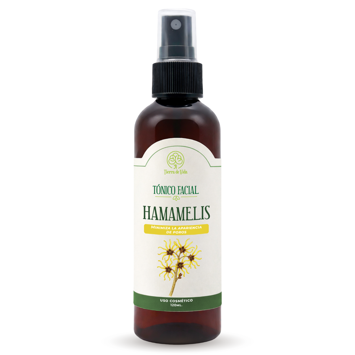 Tónico Facial Hamamelis - Reduce Poros Control Grasa 120ml