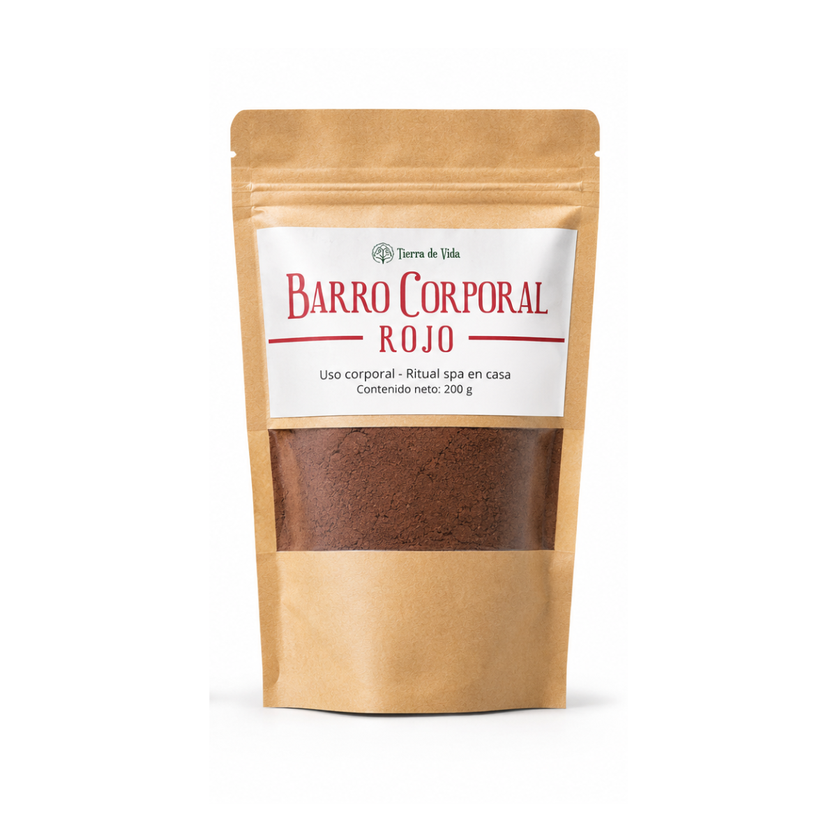 Barro Rojo Corporal - 500g