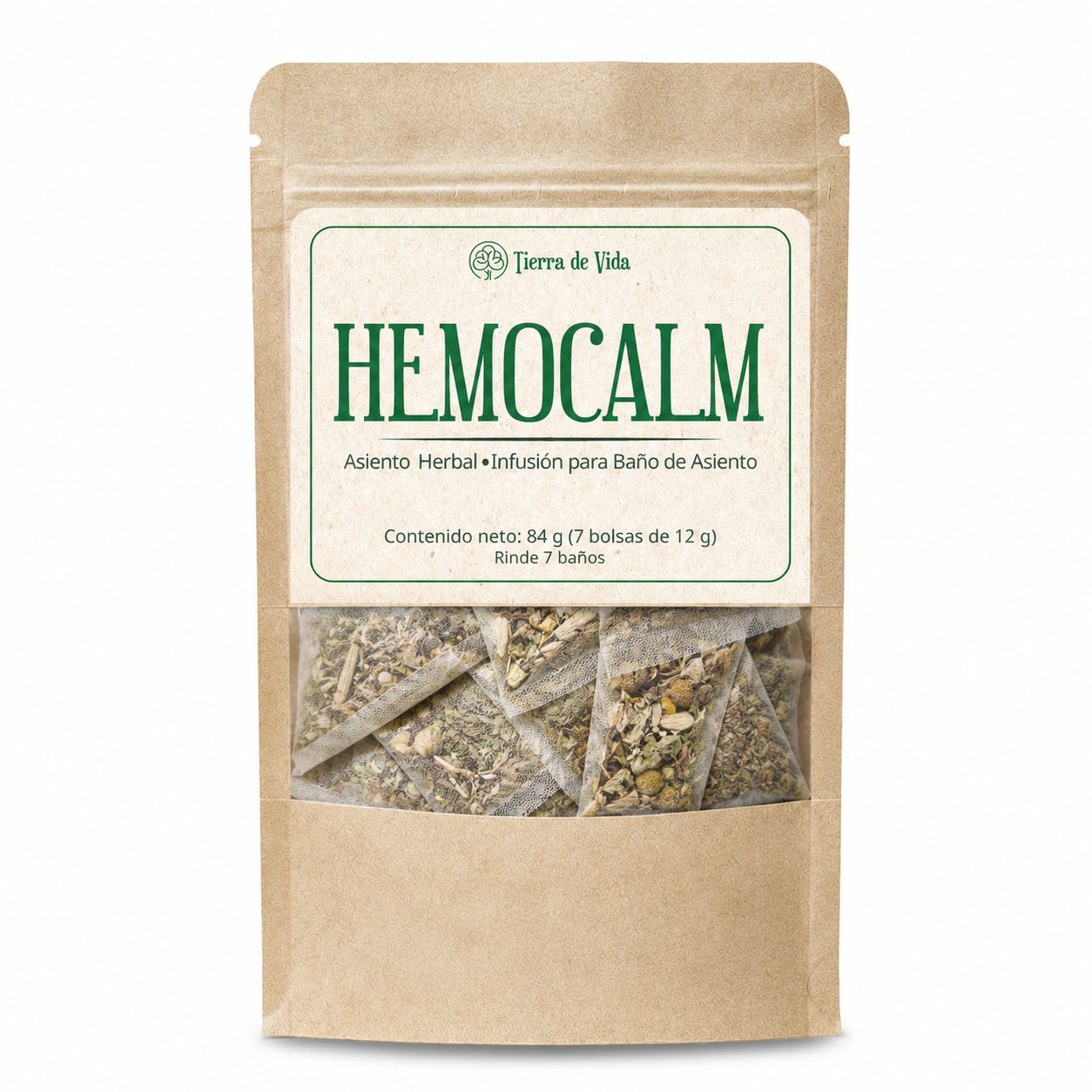 HEMOCALM - Infusión Herbal para Baño de Asiento - Hemorroides
